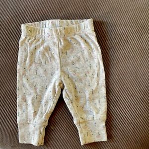 Infant girl cotton pants